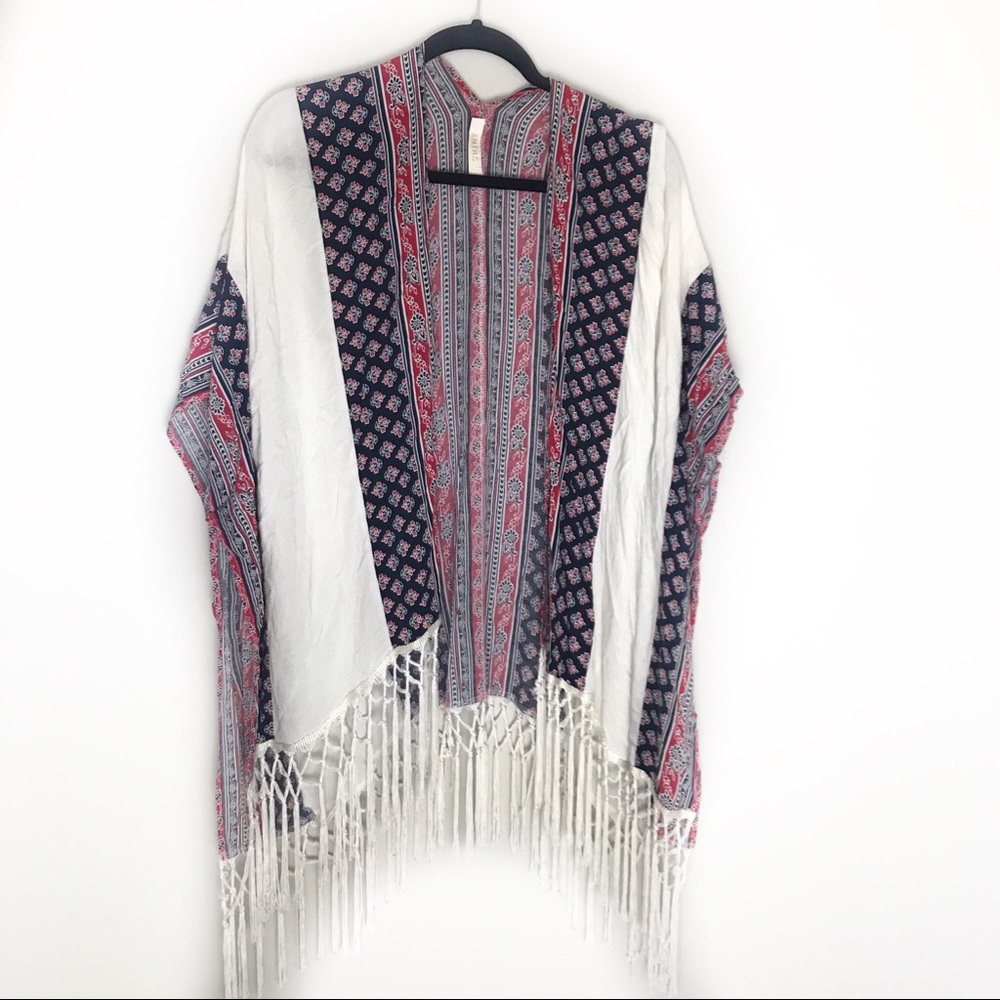 Entro Kimono with fringe!